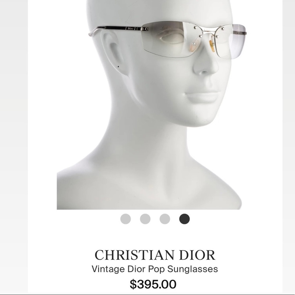 Vintage Christian Dior Pop Sunglasses